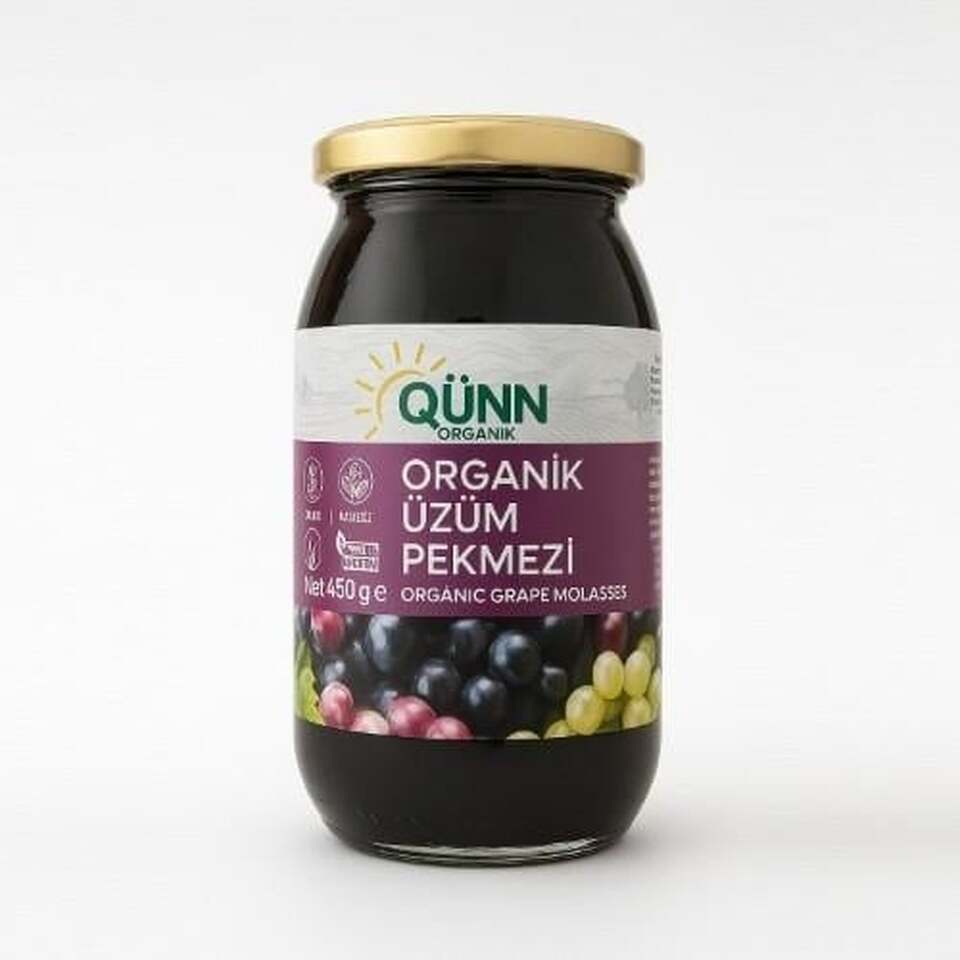 QÜNN ORGANIK ÜZÜM PEKMEZİ 450GR